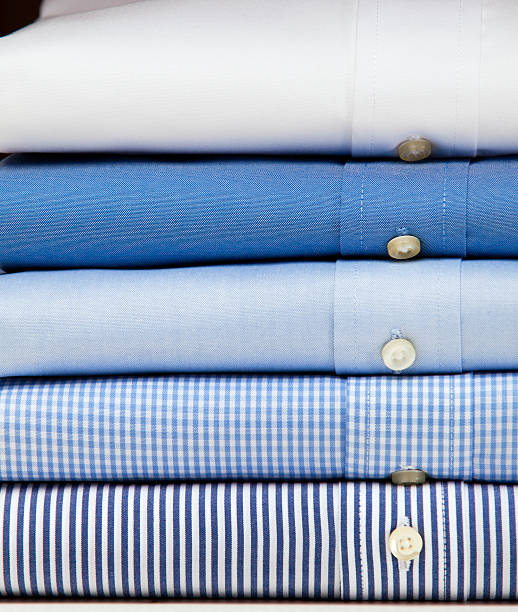 folded formal shirts