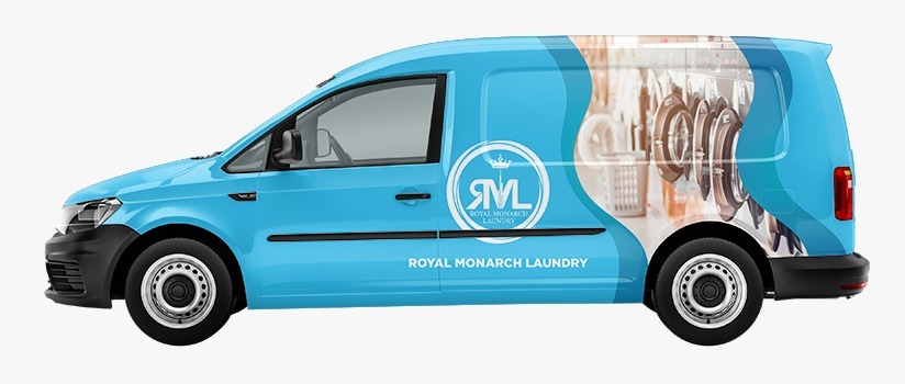 Royal Monarch laundry vehicle